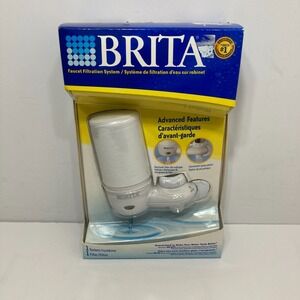 NEW Brita Complete Faucet Mount Water Filtration System WHITE Model FF-100